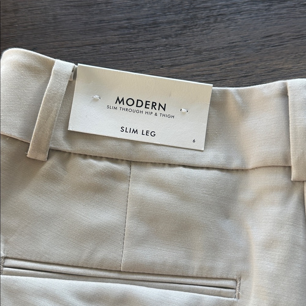 NWT Ann Taylor Factory Khakis - Picture 5 of 6
